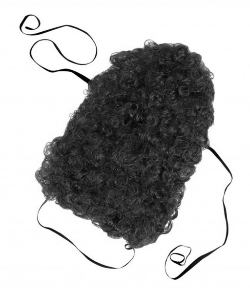 Magnus chest hair toupee in black