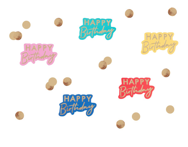 Colorful Birthday sprinkles 14g