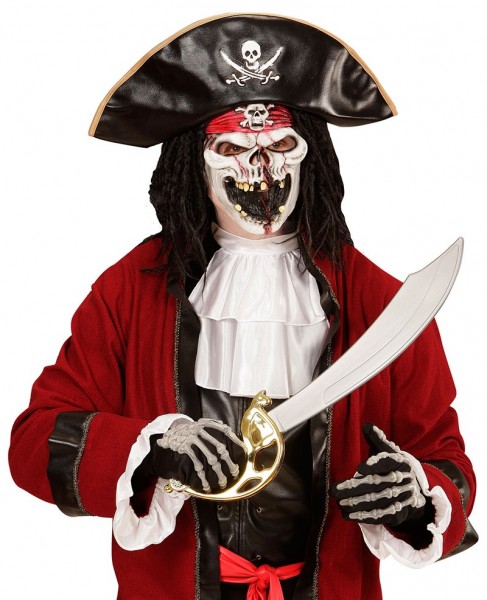 Máscara de niño pirata fantasma aterrador 2