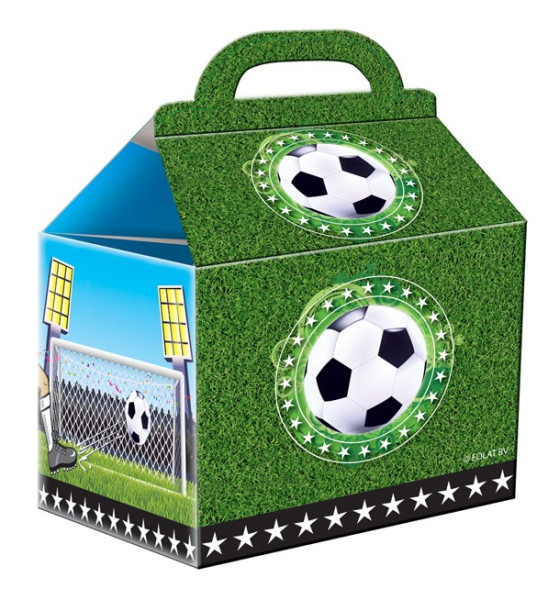 4 foldable soccer party bags