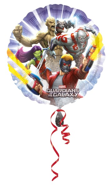 Folienballon Guardians of the Galaxy Helden rund