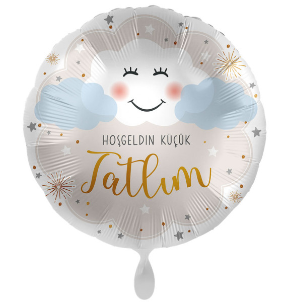 Välkommen Baby Wonder folieballong TR 43cm