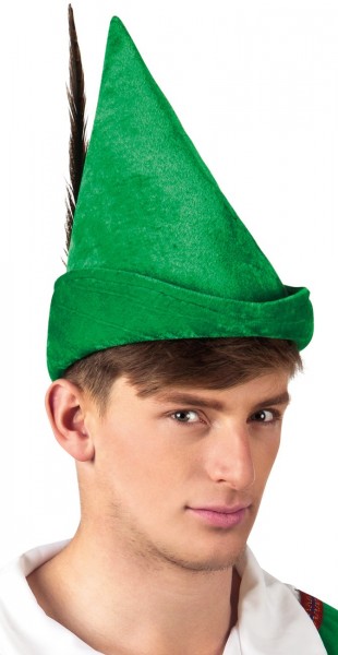 Cappello da elfo in legno verde