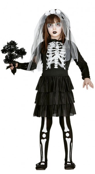 Horror flower girl Luisa child costume