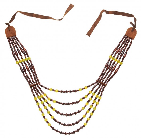 Afrikanische Perlen Halskette