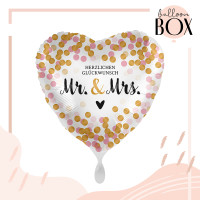 Vorschau: Balloha Geschenkbox DIY Mr. & Mrs. Dotty XL