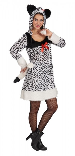 Costume en peluche dalmatien mignon