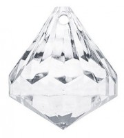 Aperçu: 5 pendentifs diamant Saphira 3.1 x 3.7 cm