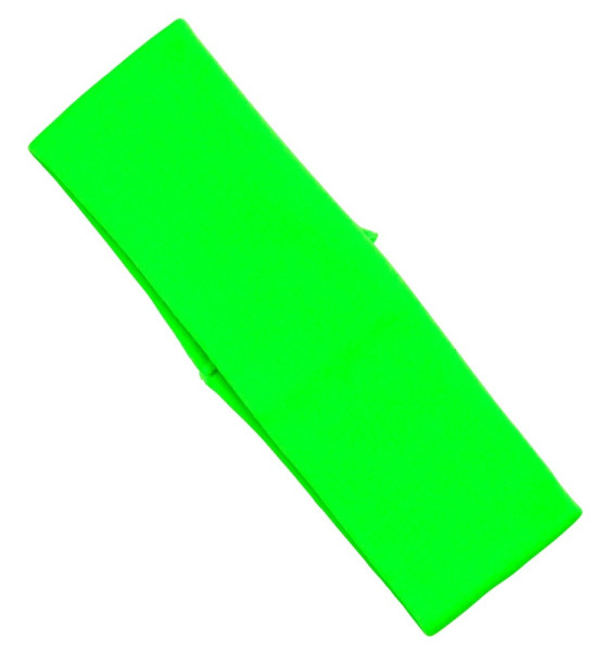 Neonowa opaska Kathy z lat 80. w kolorze zielonym