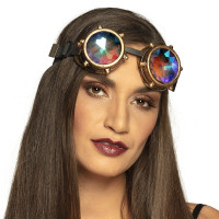 Vorschau: Steampunk Brille mit Prisma Gläsern