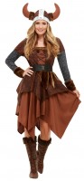 Vista previa: Disfraz de valiente vikinga para mujer