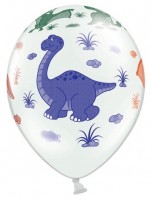 Vista previa: 50 globos infantiles en diseño dinosaurio 30cm