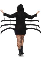 Vista previa: Disfraz de Black Widow Geraldine Curvy para mujer