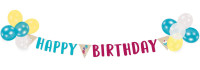 Birthday Wishes Deko Set 20-teilig