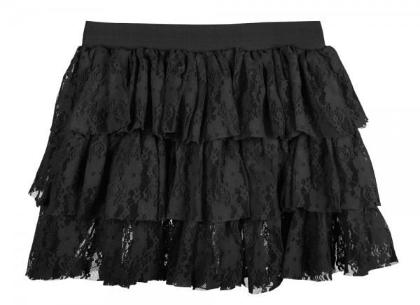 Black ruffle skirt Miley 3