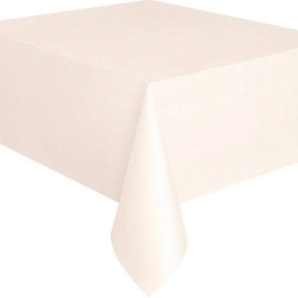 Vera tablecloth ivory 2.74 x 1.37m
