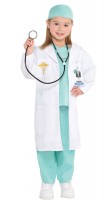 Doktor Elli Ärztin Kostüm für Mädchen