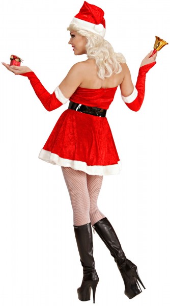Fru Santa sammetsklänning Sally 4