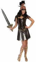 Widok: Gladiator Andorina damska sukienka ze złotymi zdobieniami