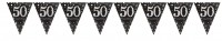 Gouden 50e Verjaardag Vlaggenlijn 4m