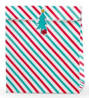 Aperçu: 3 petits sachets cadeaux de Noël 25 x 27 cm