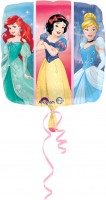 Vorschau: Folienballon Disney Prinzessinnen-Träume eckig