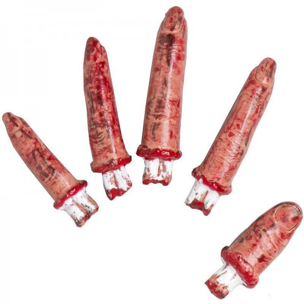 Abgeschnittene Finger Scream Halloween Deko
