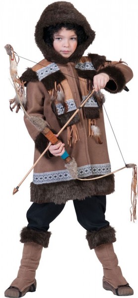 Inuit boy child costume Jesper