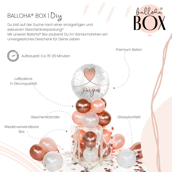 Balloha Geschenkbox DIY Herzensmensch XL 3