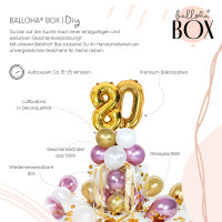 Vorschau: Balloha Geschenkbox DIY Royal Flamingo 80 XL