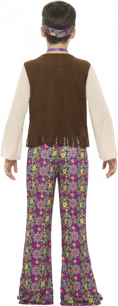Love And Peace Hippie Boy-kostuum 3