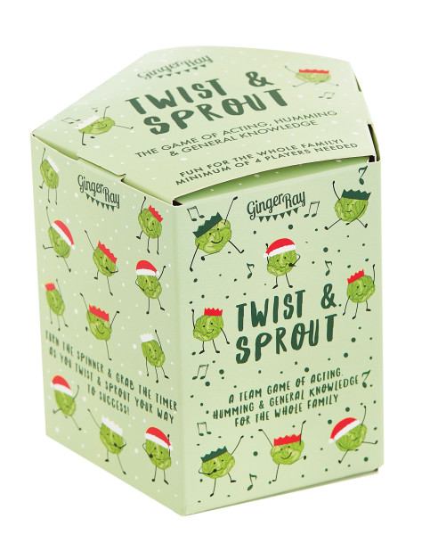 Choux de Bruxelles de Noël Jeu Twist & Sprout