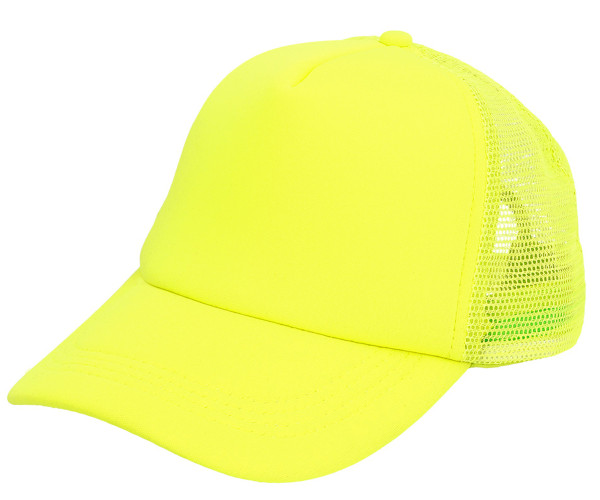 Cappellino giallo fluo