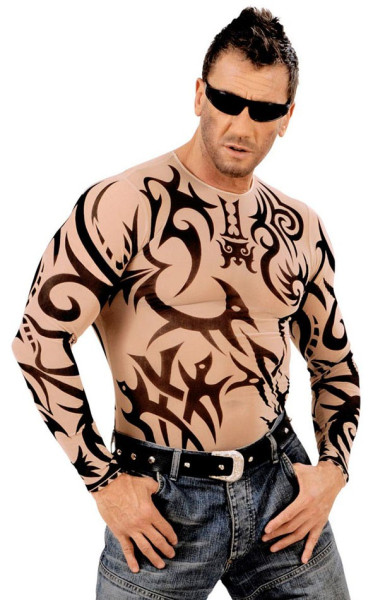 Męska koszulka z tatuażem Tribals