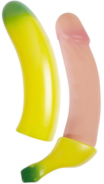 Penis hiding place Banana