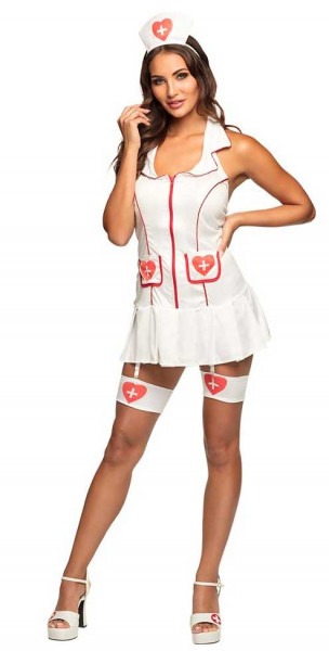 Sexy verpleegster Kira dames kostuum
