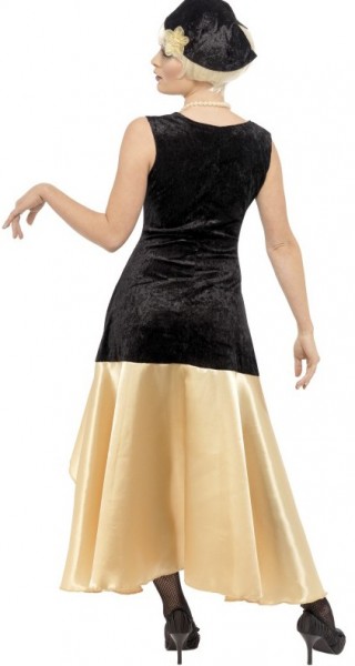 Lang elegant Charleston kjole