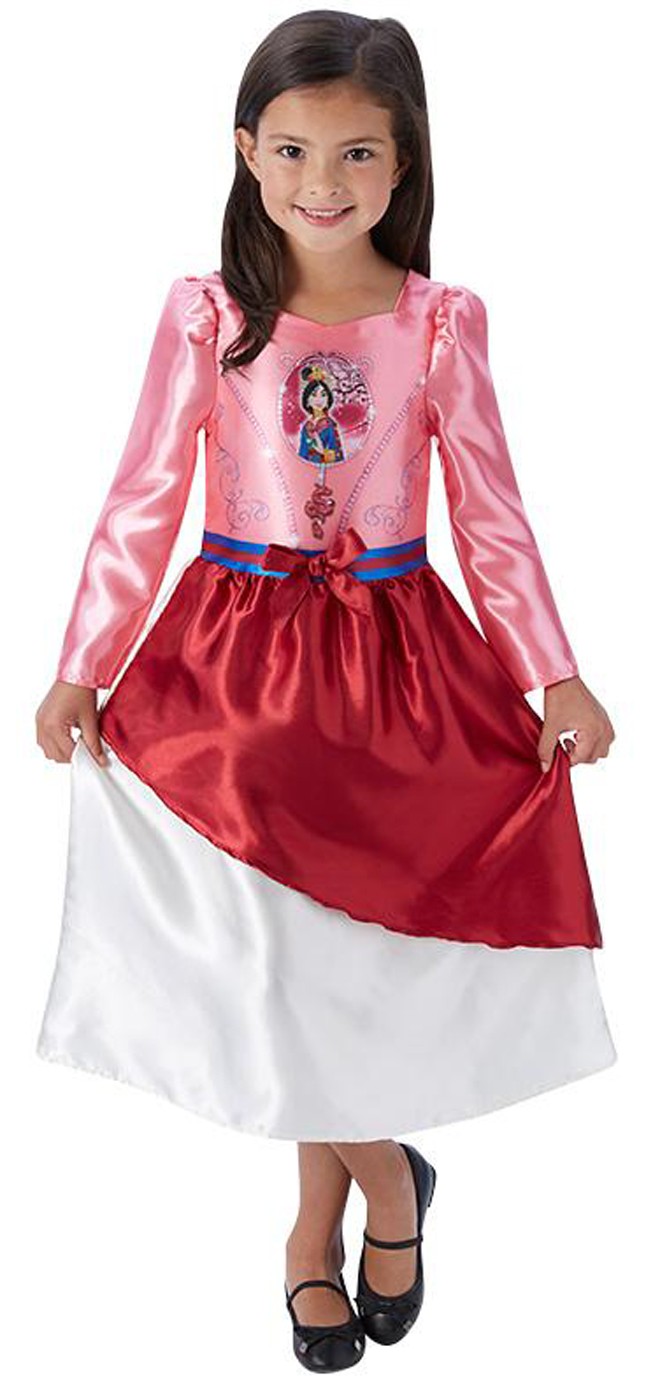 en caso motivo Mantenimiento Disfraz de princesa Mulan infantil | Party.es