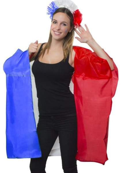 France fan cape