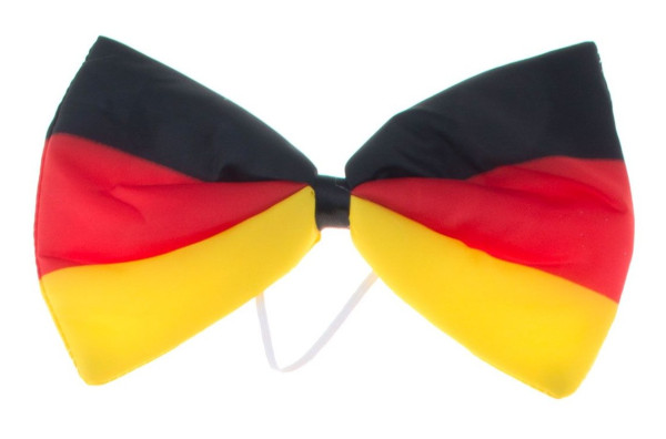 Fan bow tie in Germany colors