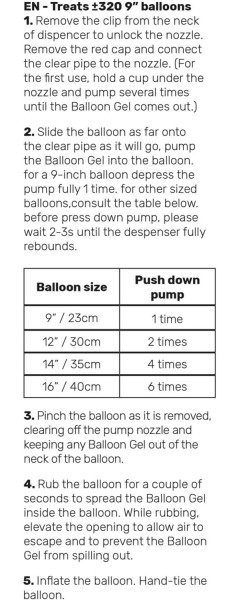 XXL Ballon Gel Spender 720ml 4