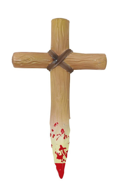 Blodigt kors 30cm