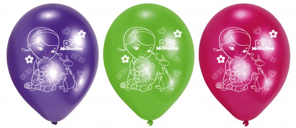 6 Luftballons Doc McStuffins