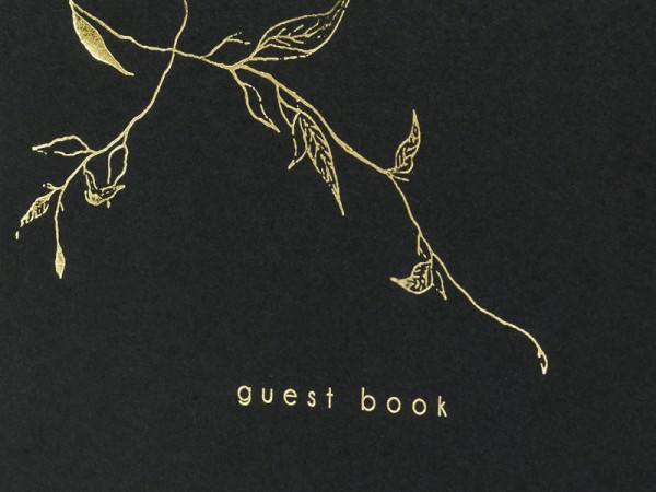 Guest book Harmony black 4