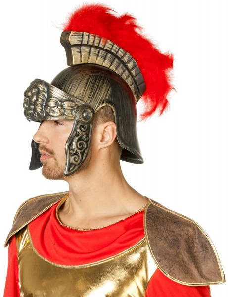 Roman gladiator helmet