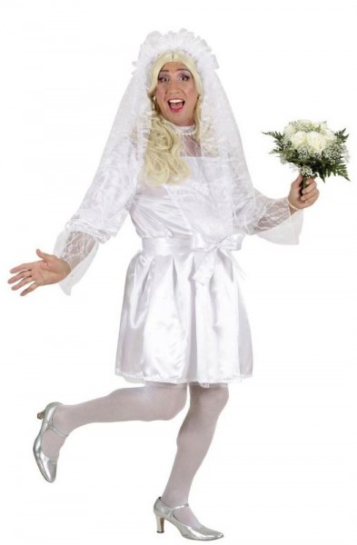 Male bride in men's costume