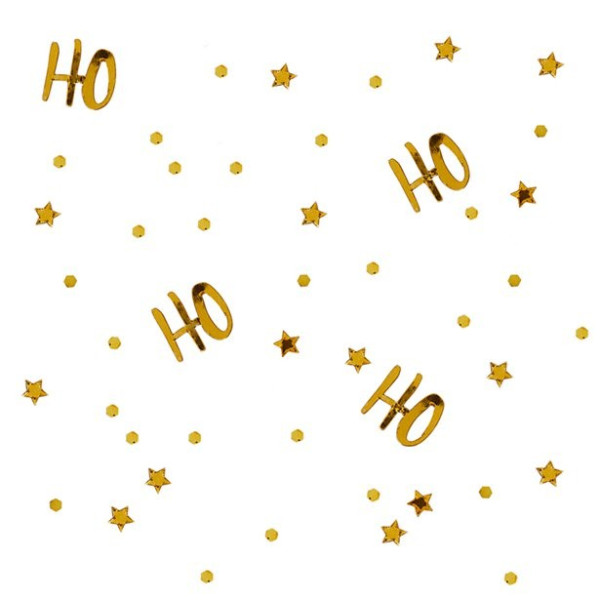 HOHO stars sprinkle decoration gold 14g