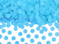 Aperçu: Confettis animaux de fête bleu azur 15g