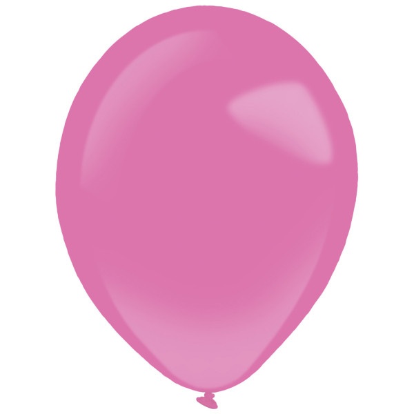 100 latex ballonnen Fashion Hot Pink 12cm