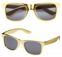 Okulary przeciwsłoneczne w kolorze złota